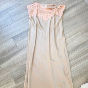 100% Silk long nightgown Gap Body
